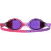 imageSpeedo Unisex Kids Swim Goggles Junior Hyper Flyer Ages 614Flare PinkSweet Purple Ltd Mirrored