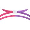 imageSpeedo Unisex Kids Swim Goggles Junior Hyper Flyer Ages 614Flare PinkSweet Purple Ltd Mirrored