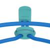 imageSpeedo UnisexChild Swim Goggles Sunny G Ages 614 JuniorSeasisder Azure BlueCobaltAblaze