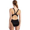imageSpeedo Womens Swimsuit One Piece Endurance The One Solid Team Colors  Manufacturer DiscontinuedSpeedo Black