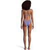 imageSpeedo Womens Swimsuit One Piece Endurance Turnz Tie Back Printed  Manufacturer DiscontinuedHigh Neck Baja Blue
