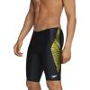 imageSpeedo Mens Swimsuit Jammer PowerFlex Printed Team ColorsCoded Speedo Yellow