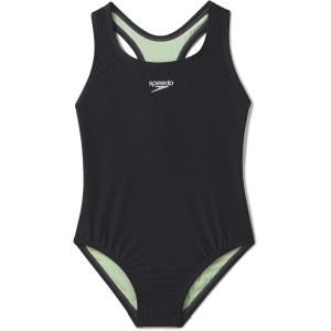 imageSpeedo Girls Swimsuit One Piece Closed Racerback2023 Anthracite