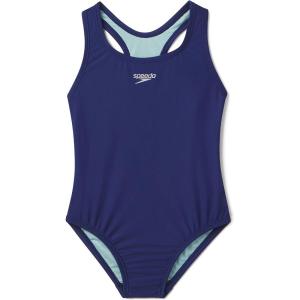 imageSpeedo Girls Swimsuit One Piece Closed Racerback2023 Blueprint