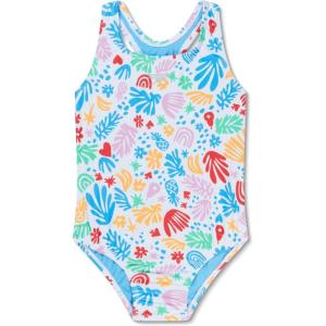 imageSpeedo Girls Swimsuit One Piece Closed RacerbackCot Dazur Collage