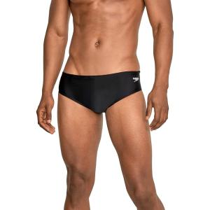 imageSpeedo Mens Standard Swimsuit Brief Eco Prolt Solid AdultSolid Speedo Black