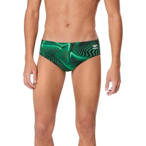 imageSpeedo Mens Swimsuit Brief Endurance Printed Team ColorsFusion Speedo Green