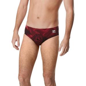 imageSpeedo Mens Swimsuit Brief Endurance Printed Team ColorsFusion Speedo Maroon