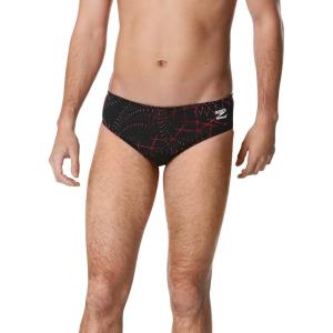 imageSpeedo Mens Swimsuit Brief Endurance Printed Team ColorsGalactic Speedo Maroon