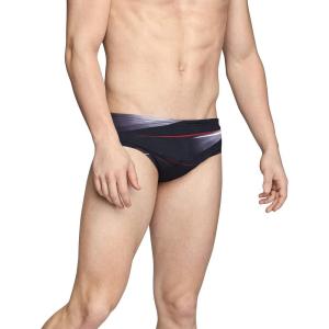 imageSpeedo Mens Swimsuit Brief Endurance Printed Team ColorsInfinite Speedo Red