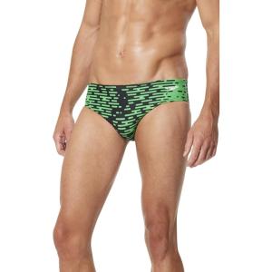 imageSpeedo Mens Swimsuit Brief ProLT Printed Team ColorsModern Speedo Green