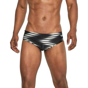 imageSpeedo Mens Swimsuit Brief ProLT Printed Team ColorsSharp Anthracite