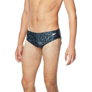 imageSpeedo Mens Swimsuit Brief ProLT Printed Team ColorsShimmer Anthracite Black