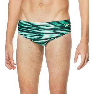 imageSpeedo Mens Swimsuit Brief ProLT Printed Team ColorsWave Speedo Green