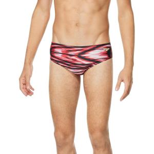 imageSpeedo Mens Swimsuit Brief ProLT Printed Team ColorsWave Speedo Red