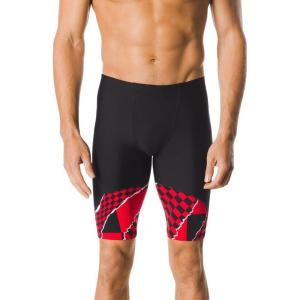 imageSpeedo Mens Swimsuit Jammer Endurance Trending FastDiscontinuedSpeedo Red
