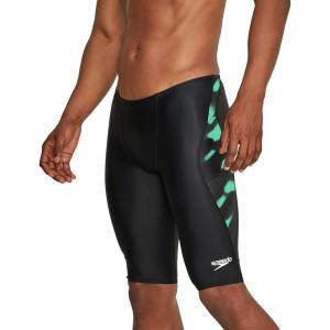 imageSpeedo Mens Swimsuit Jammer PowerFlex Printed Team ColorsWonder Speedo Green