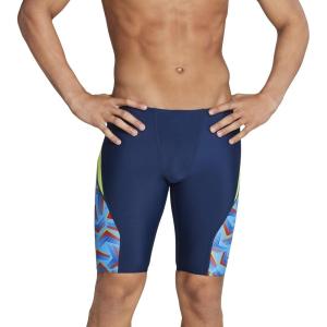 imageSpeedo Mens Swimsuit Jammer ProLT Printed Team ColorsAngles Pop Blue