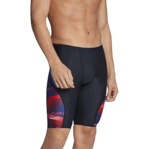 imageSpeedo Mens Swimsuit Jammer ProLT Printed Team ColorsLane RedWhiteBlue