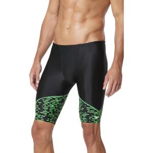 imageSpeedo Mens Swimsuit Jammer ProLT Printed Team ColorsModern Speedo Green