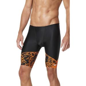 imageSpeedo Mens Swimsuit Jammer ProLT Printed Team ColorsModern Speedo Orange
