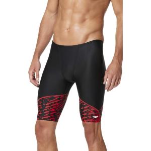 imageSpeedo Mens Swimsuit Jammer ProLT Printed Team ColorsModern Speedo Red