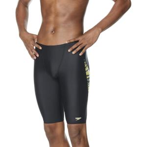 imageSpeedo Mens Swimsuit Jammer ProLT Printed Team ColorsWave SapphireGold
