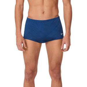 imageSpeedo Mens Swimsuit Square Leg Poly Mesh Training SuitNavy