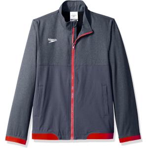 imageSpeedo Unisexchild Jacket Full Zip Tech Team Warm Up YouthSpeedo Red