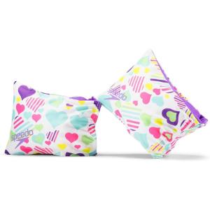 imageSpeedo unisexchild Swim Arm Bands Begin to SwimWhite Multi Heart