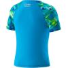 imageSpeedo Girls Printed Short Sleeve Rash Guard ShirtCyan