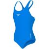 imageSpeedo Girls Swimsuit One Piece PowerFlex Flyback Solid Youth Team ColorsBlue