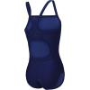 imageSpeedo Girls Swimsuit One Piece PowerFlex Flyback Solid Youth Team ColorsSpeedo Navy