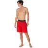 imageSpeedo Mens Swim Trunk Knee Length Boardshort Bondi Striped20 High Risk Red