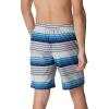 imageSpeedo Mens Swim Trunk Knee Length Boardshort Bondi Striped20 Seafaring High Rise
