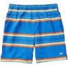 imageSpeedo Mens Swim Trunk Knee Length Tech VolleySpeedo Blue Stripe