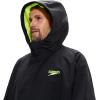 imageSpeedo Unisex Swimming Parka Changing Robe Open WaterBlackYellow