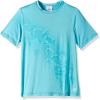 imageSpeedo Water Magic Print Reveal Rashguard Short SleeveAzure Aqua