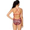 imageSpeedo Womens Swimsuit One Piece Prolt Cross Back Printed Adult Team ColorsWave Speedo Red