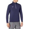 imageSpeedo UnisexAdult Uv Long Sleeve Shirt Quarter Zip Team Warm UpSpeedo Navy