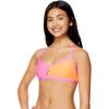 imageSpeedo mens Swimsuit Top Bikini Endurance Lite Tie Back SolidPink Glo