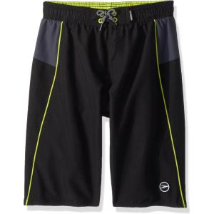 imageSpeedo Boys Swim Trunk Knee Length Solid VolleySpeedo Black
