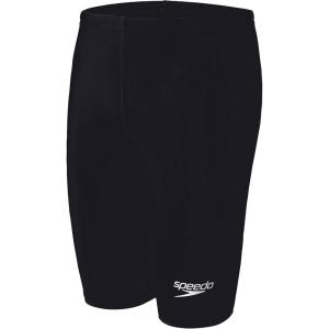 imageSpeedo Boys Swimsuit Jammer Powerflex Eco Solid YouthNew Black
