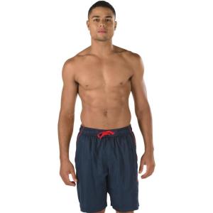 imageSpeedo Mens Marina Swim TrunkAquagon NavyRed