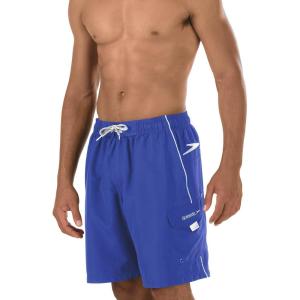 imageSpeedo Mens Swim Trunk Knee Length Marina VolleyDark Blue