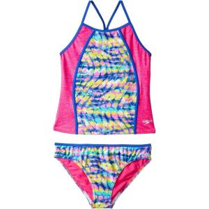 imageSpeedo Rhythmic Tie Dye Tankini Two Piece SwimsuitMulti