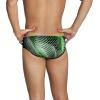 imageSpeedo Mens Swimsuit Brief PowerFlex Eco Coded Riff Team ColorsSpeedo Green