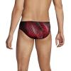 imageSpeedo Mens Swimsuit Brief PowerFlex Eco Coded Riff Team ColorsSpeedo Red