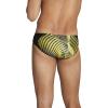 imageSpeedo Mens Swimsuit Brief PowerFlex Eco Coded Riff Team ColorsSpeedo Yellow