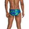 imageSpeedo Mens Swimsuit Brief PowerFlex Eco Coded Riff Team ColorsWonder BlueGreen